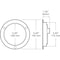 Peterson Led Stop/Turn/Tail, Round, 36 Diodes, Red Kit, W/Flange, 4 V418KR - alternate 3